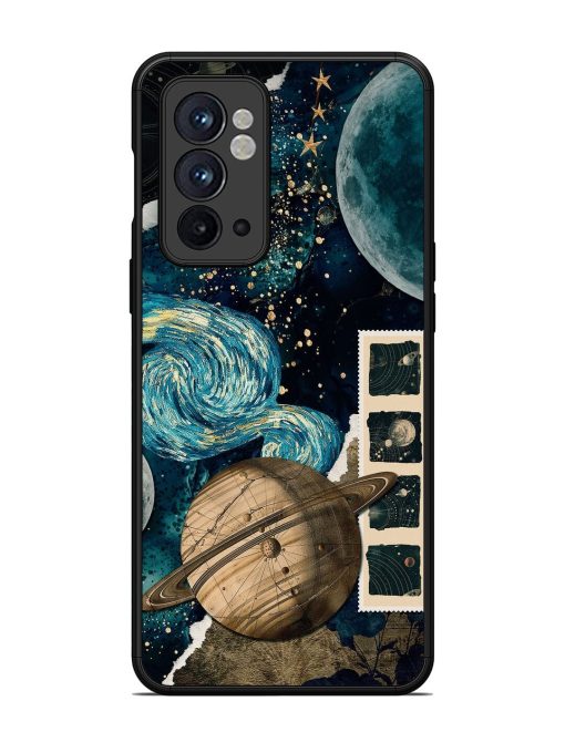 Celestial Tapestry Glossy Soft Edge Case for Oneplus 9RT (5G) Chachhi