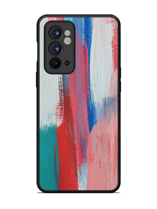 Colorful Chaos Glossy Soft Edge Case for Oneplus 9RT (5G) Chachhi