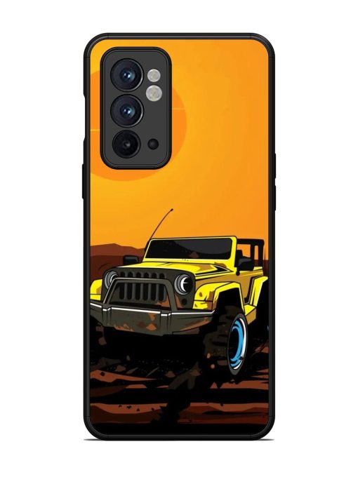 Sunset Cruise Glossy Soft Edge Case for Oneplus 9RT (5G) Chachhi