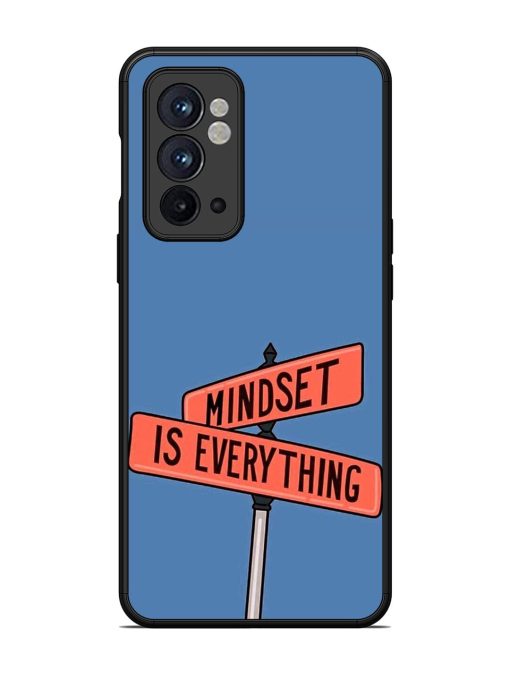 Mindset Matters Glossy Soft Edge Case for Oneplus 9RT (5G) Chachhi