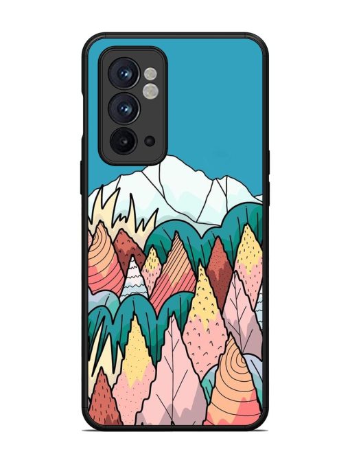 Mountain Dreamscape Glossy Soft Edge Case for Oneplus 9RT (5G) Chachhi