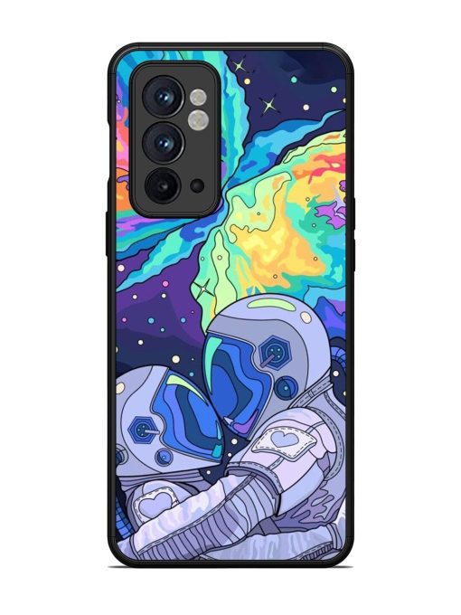 Cosmic Love Glossy Soft Edge Case for Oneplus 9RT (5G) Chachhi