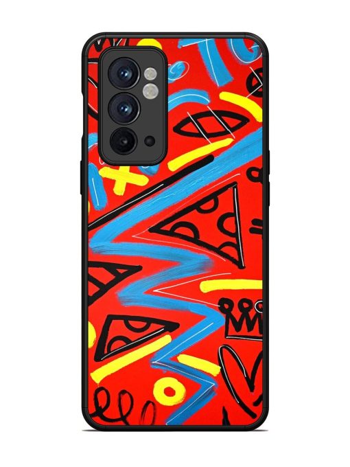 Groovy Garden Glossy Soft Edge Case for Oneplus 9RT (5G) Chachhi