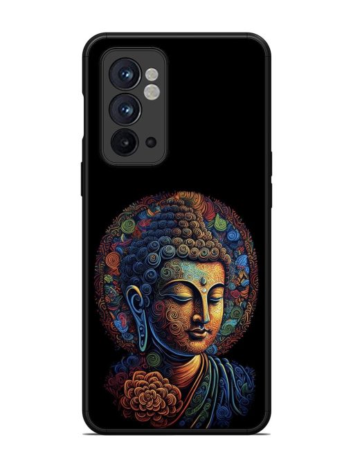 Stained Glass Serenity Glossy Soft Edge Case for Oneplus 9RT (5G) Chachhi