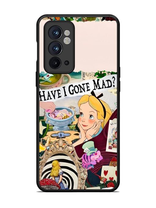 Mad Hatter'S Collage Glossy Soft Edge Case for Oneplus 9RT (5G)