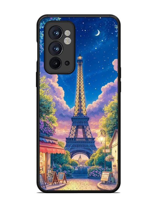 Twilight In Paris Glossy Soft Edge Case for Oneplus 9RT (5G) Chachhi