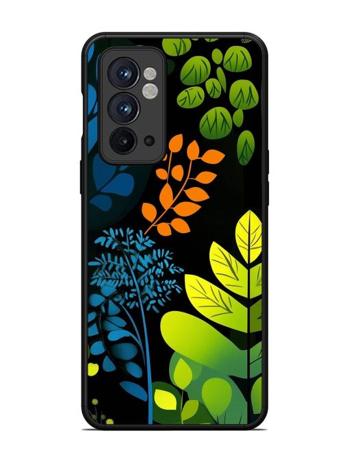 Midnight Garden Glossy Soft Edge Case for Oneplus 9RT (5G) Chachhi