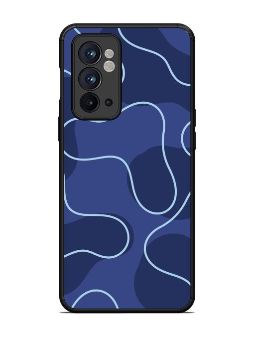 Midnight Maze Glossy Soft Edge Case for Oneplus 9RT (5G) Chachhi