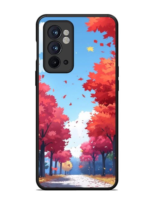 Autumn'S Embrace Glossy Soft Edge Case for Oneplus 9RT (5G) Chachhi