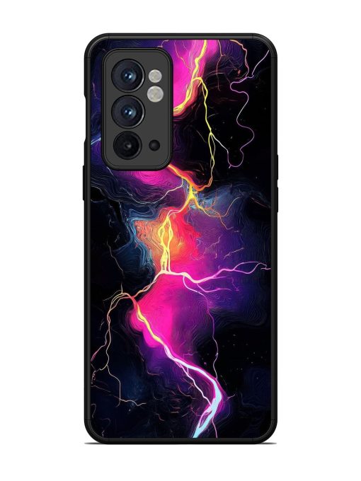 Electric Dreams Glossy Soft Edge Case for Oneplus 9RT (5G) Chachhi