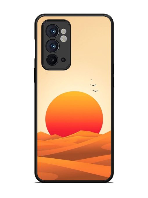 Desert Sunset Glossy Soft Edge Case for Oneplus 9RT (5G)