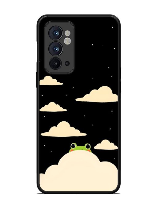 Froggy Night Sky Glossy Soft Edge Case for Oneplus 9RT (5G) Chachhi