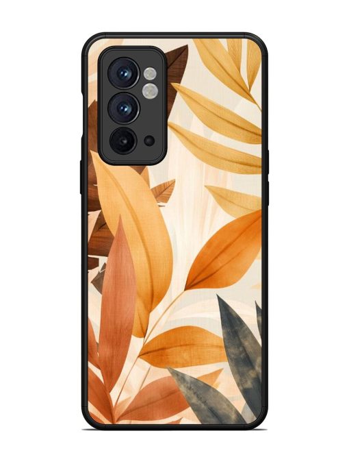 Earthy Elegance Glossy Soft Edge Case for Oneplus 9RT (5G) Chachhi