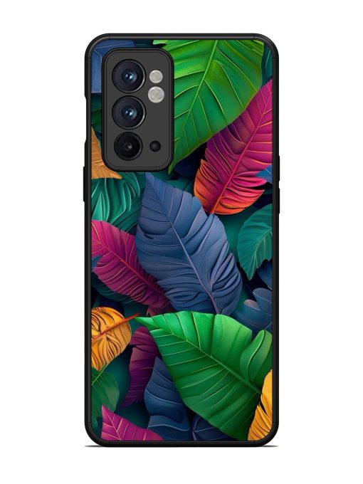 Tropical Tapestry Glossy Soft Edge Case for Oneplus 9RT (5G) Chachhi