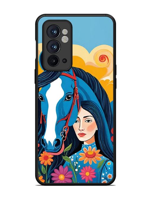 Equine Enchantment Glossy Soft Edge Case for Oneplus 9RT (5G) Chachhi