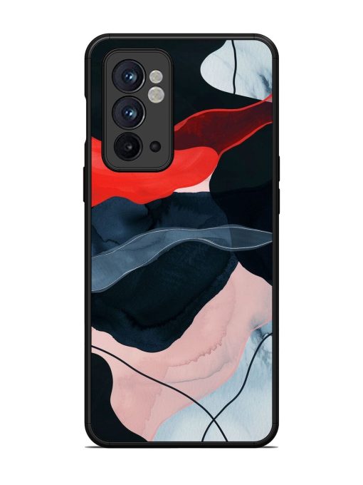 Dark Currents Glossy Soft Edge Case for Oneplus 9RT (5G) Chachhi