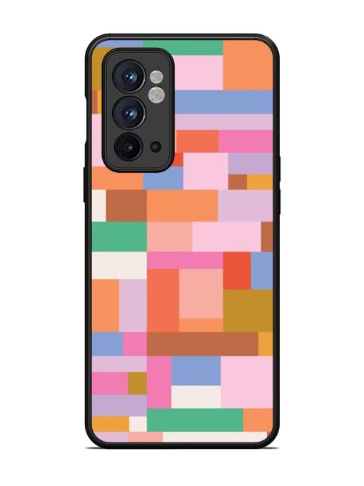 Colorful Chaos Glossy Soft Edge Case for Oneplus 9RT (5G) Chachhi