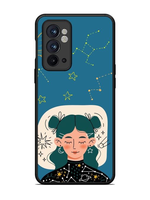 Cosmic Daydreamer Glossy Soft Edge Case for Oneplus 9RT (5G) Chachhi