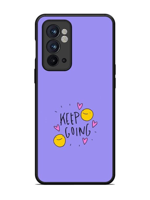 Smiling Through It All Glossy Soft Edge Case for Oneplus 9RT (5G) Chachhi