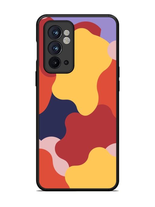 Gooey Color Chaos Glossy Soft Edge Case for Oneplus 9RT (5G) Chachhi