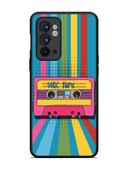 Retro Cassette Tapes Glossy Soft Edge Case for Oneplus 9RT (5G) Chachhi