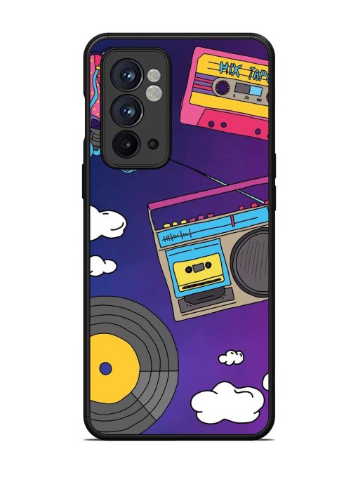 Retro Vibes Glossy Soft Edge Case for Oneplus 9RT (5G) Chachhi