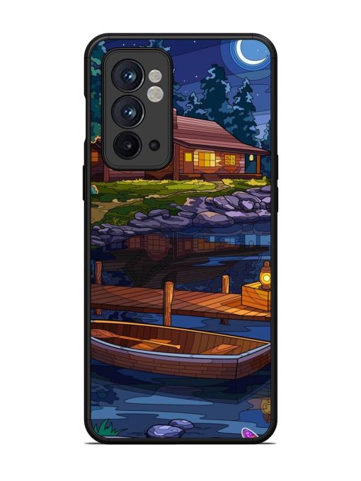 Moonlit Serenity Glossy Soft Edge Case for Oneplus 9RT (5G)