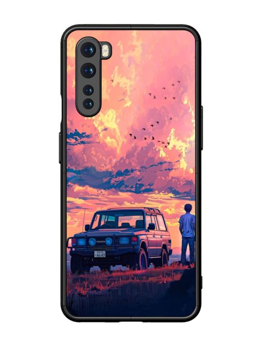 Solitude'S Horizon Glossy Soft Edge Case for Oneplus Nord Chachhi