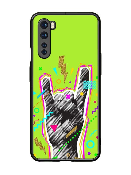 Neon Rock Glossy Soft Edge Case for Oneplus Nord Chachhi