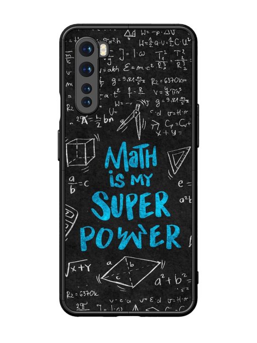 Math Magic Glossy Soft Edge Case for Oneplus Nord Chachhi