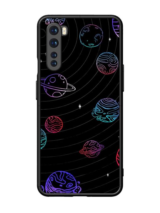 Cosmic Ballet Glossy Soft Edge Case for Oneplus Nord Chachhi