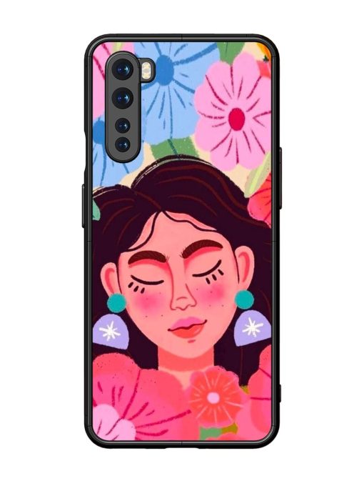 Blooming Serenity Glossy Soft Edge Case for Oneplus Nord Chachhi