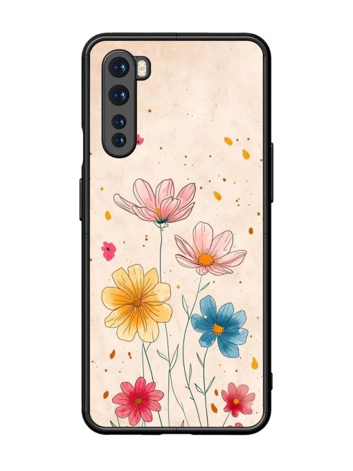 Delicate Bloom Glossy Soft Edge Case for Oneplus Nord Chachhi