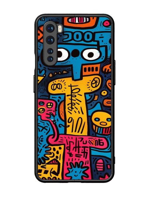 Doodletopia Glossy Soft Edge Case for Oneplus Nord