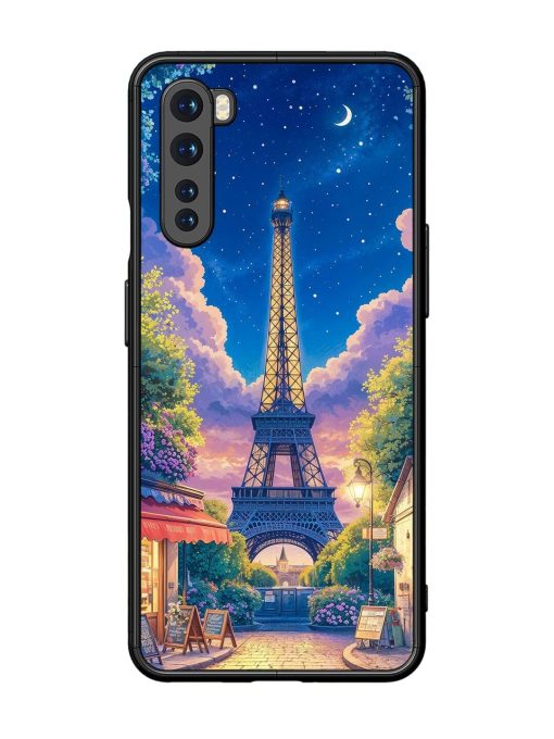 Twilight In Paris Glossy Soft Edge Case for Oneplus Nord