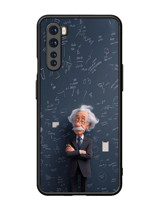 Albert Einstein Glossy Soft Edge Case for Oneplus Nord Chachhi