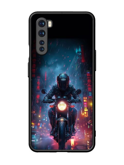 Neon Nights Glossy Soft Edge Case for Oneplus Nord Chachhi