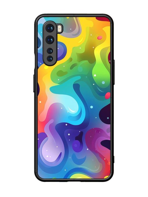 Rainbow River Glossy Soft Edge Case for Oneplus Nord Chachhi