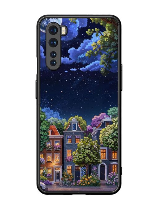 Moonlit Streets Glossy Soft Edge Case for Oneplus Nord Chachhi