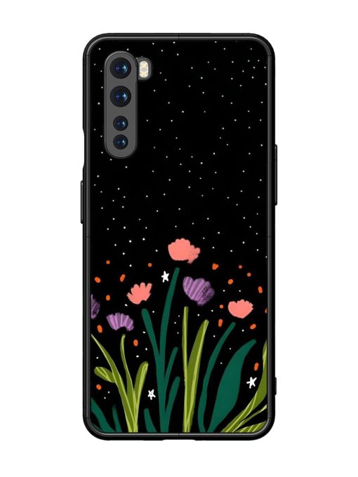 Midnight Bloom Glossy Soft Edge Case for Oneplus Nord Chachhi