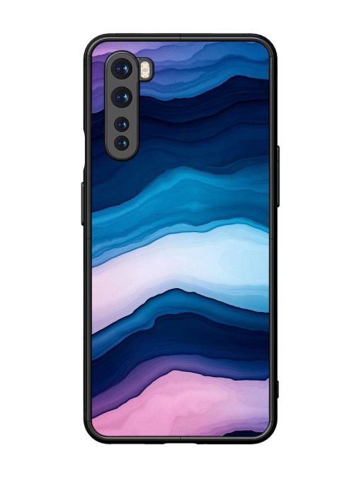 Oceanic Layers Glossy Soft Edge Case for Oneplus Nord