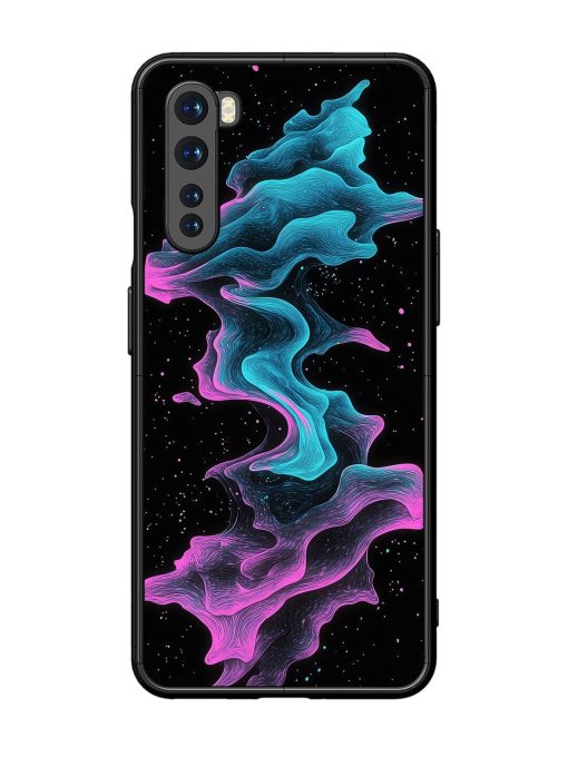 Cosmic Currents Glossy Soft Edge Case for Oneplus Nord Chachhi