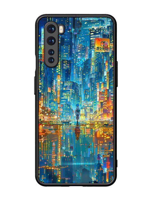 Neon Metropolis Glossy Soft Edge Case for Oneplus Nord Chachhi