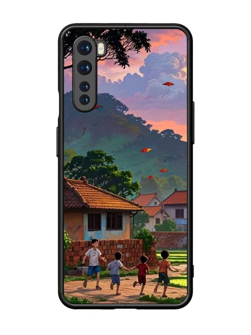 Sunset Play Glossy Soft Edge Case for Oneplus Nord Chachhi