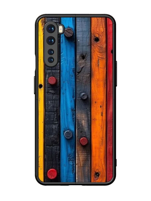 Rainbow Plank Glossy Soft Edge Case for Oneplus Nord