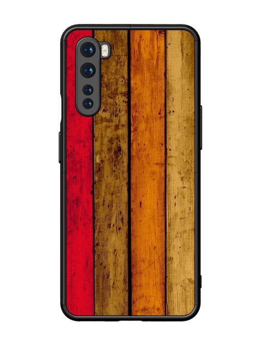 Colorful Woodgrain Glossy Soft Edge Case for Oneplus Nord Chachhi