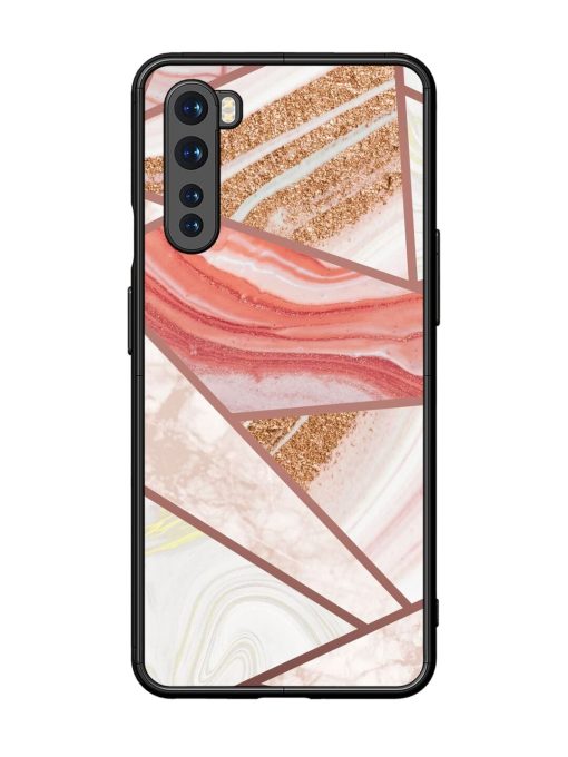 Rosy Mosaic Glossy Soft Edge Case for Oneplus Nord Chachhi