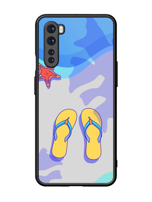 Sandy Toes And Salty Seas Glossy Soft Edge Case for Oneplus Nord Chachhi