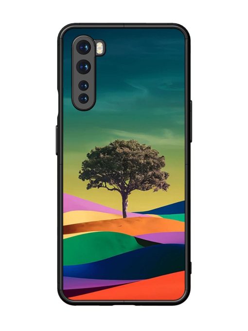 Rainbow'S Lone Sentinel Glossy Soft Edge Case for Oneplus Nord Chachhi