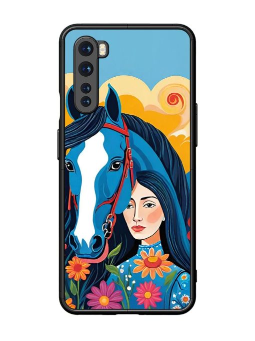 Equine Enchantment Glossy Soft Edge Case for Oneplus Nord Chachhi